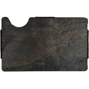 MustTamm1.jpg Black Coal - Card Holder with RFID Blocking